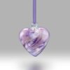 Nobile Glassware 7cm Birth Gemstone Heart - February