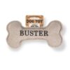 Buster’s Personalised Squeaky Dog Toy