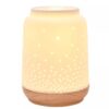 Hestia White Ceramic Aroma Lamp