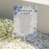 Graveside Card – “Missing You So Much”