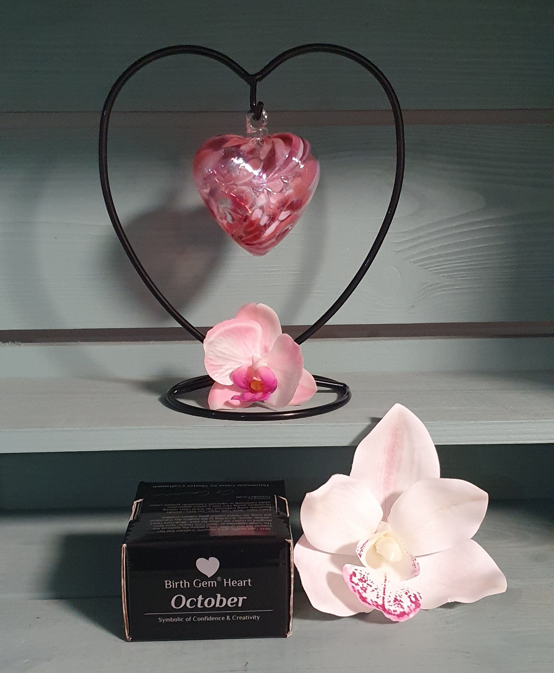 Nobile Glassware Heart Stand Small 7cm
