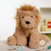 The Plush Sitting Brown Leo Lion 23cm