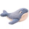 The Plush Dark Blue Wilfred Whale 28cm