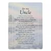 Graveside Card – “For My Uncle”