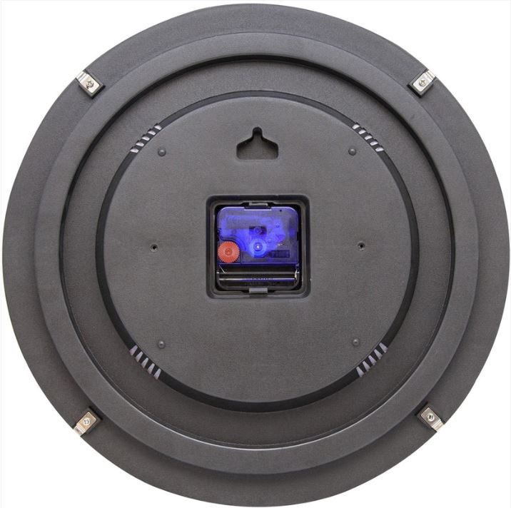 Nextime Wall Clock Glow in the Dark Milky Way Dome