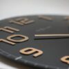 Nextime Wall Clock Black & Copper