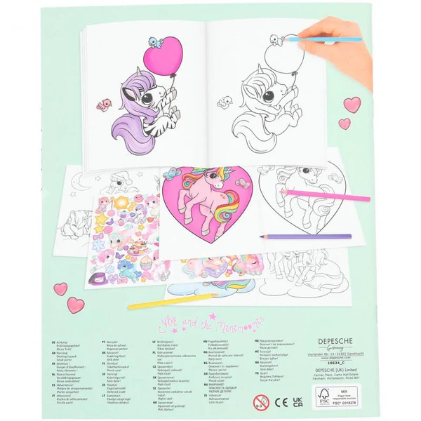 Create Your Unicorn Colouring Book