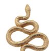 Gold Snake Decoration
