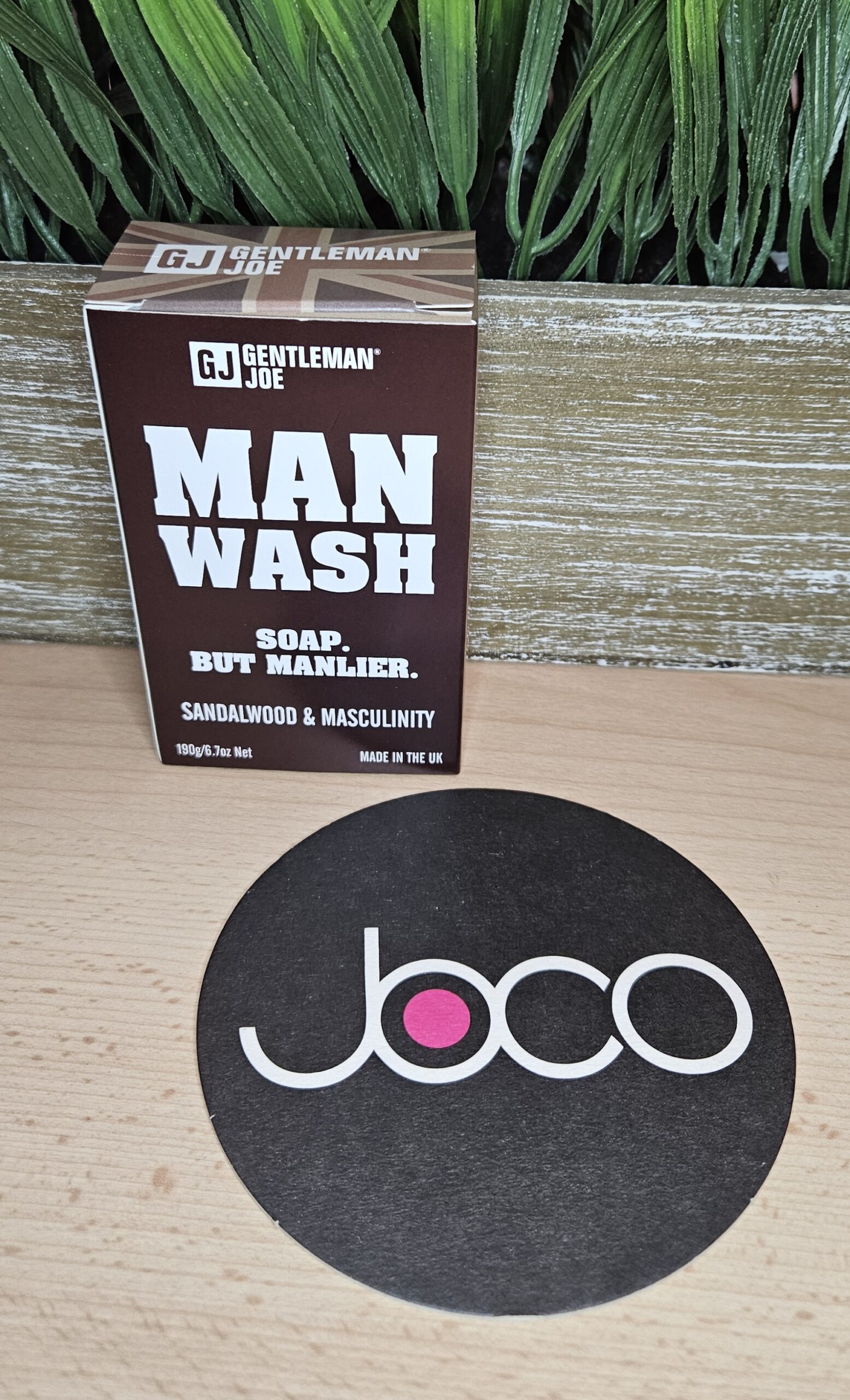 man wash soap bar